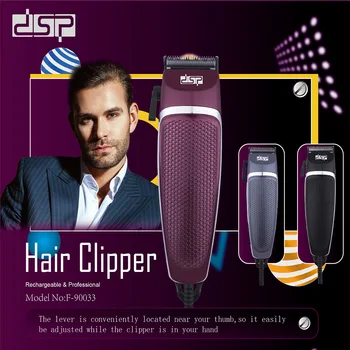 Подстригване, за подстригване на коса, домашна професионална регулируем за мъже електрическа машина за подстригване на коса с 4 гранични расческами, ниско ниво на шум