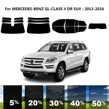 Предварително Нарязани на нанокерамическая Автомобили UV Фолио За Оцветяването на Прозорци За MERCEDES-BENZ GL-CLASS X166 4 DR SUV 2013-2016