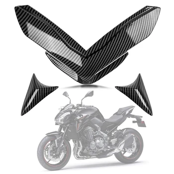 Предния обтекател на крилото мотоциклет, аеродинамичен носа конус, удължител, аксесоари за KAWASAKI Z900, 2017-2019