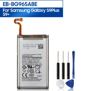 Преносимото Батерия EB-BG965ABE За Samsung GALAXY S9 Plus G9650 S9 + G965F Взаимозаменяеми Батерия за телефона 3500 mah + С Инструмент