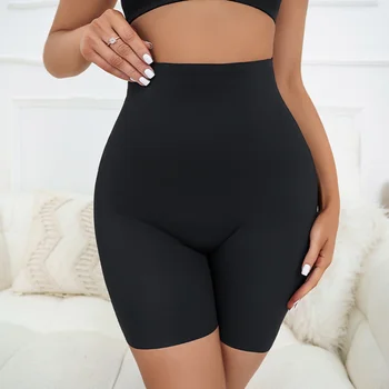 Прилепнали панталони големи размери за след раждането възстановяване с висока талия и подтяжкой задните части, безшевни секси дамски къси панталони