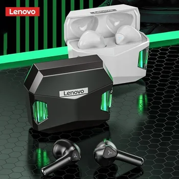 Слушалки Lenovo GM5 безжични Bluetooth слушалки 5.0 TWS слушалки с ниско закъснение геймър спортни велосипедни слушалки с микрофон