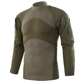 Тактическа тениска, за мъже връхни дрехи, армията тениска с дълги ръкави в стил милитари САЩ, летни спортни камуфляжные тениски, бързосъхнеща облекло