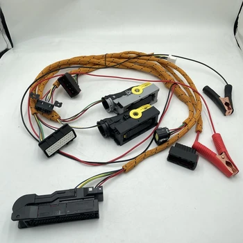 Теглене кабели за тестване, програмиране, диагностичен инструмент за багер, контролер Ecm Ecu, блок за управление и LCD дисплей за монитор на лентата сензори