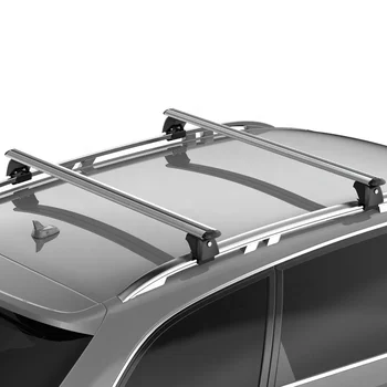Тежкотоварни парапет на покрива малошумные напречни греди на покрива на автомобила Алуминиеви регулируеми напречни греди багажник на покрива за Suzuki
