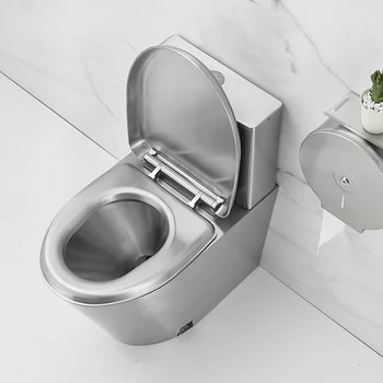 Тоалетна чиния със защита от замръзване от неръждаема стомана 304, домашен бар, KTV, тоалетна, тоалетна чиния