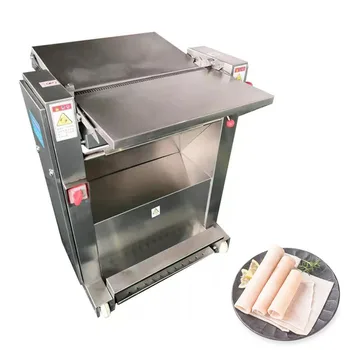Търговска машина за почистване на свинско месо от кора от неръждаема стомана, машина за полиране на свинско месо