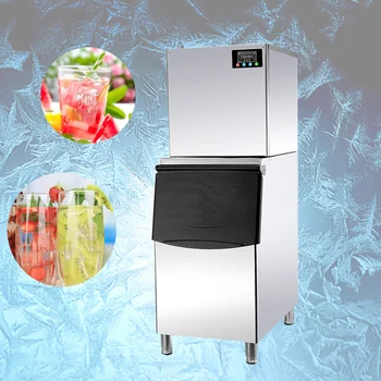 Търговско мащабна хладилна техника лед машина за приготвяне на чай с мляко, кафе кубче, лед, 200 кг, 300 кг, 500 кг