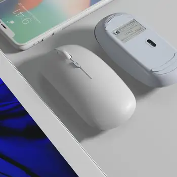 Удобна универсална двухрежимная безжична мишка с бърза реакция, съвместим с Bluetooth, за бизнес-лаптоп, мишки за лаптопи