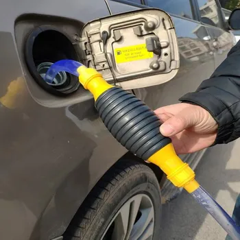 Универсален автомобилен преносим ръчен помпа Ръчен грунд за газ бензин ръчни маслена помпа самовсасывающий