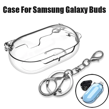 Устойчив на удари Прозрачен Защитен Калъф за Samsung Galaxy Рецептори/Пъпки Плюс Защита от падане Bluetooth Слушалки Здрав Калъф за Носене