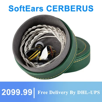 Ушите SoftEars CERBERUS 1DD + 4BA + 2EST с Хибридни Драйвери HiFi-слушалки с Подвижен кабел