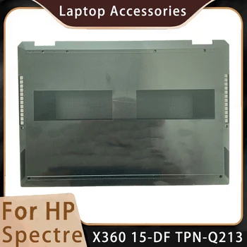 Чисто нов Оригинален Калъф на HP Spectre X360 15-DF TPN-Q213, Сменяеми Аксесоари за преносими компютри, Долна тъмно синьо D-образен Капак
